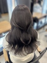 アリュウル 表参道(ALLURE)&nbsp;グレージュ／レイヤーカット/くすみカラー　◎佐藤
