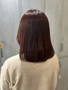 シュシュバイジャガラ 千葉駅北口店(chou chou byJAGARA) レッドブラウン