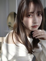 ヌヌ 渋谷 原宿 明治神宮前(nunu) レイヤーカットウルフカットボブグレージュオリーブべージュ
