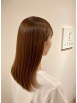 クリー(cree)&nbsp;cree美フォルムカット×髪質改善ヘアエステ【馬出髪質改善】