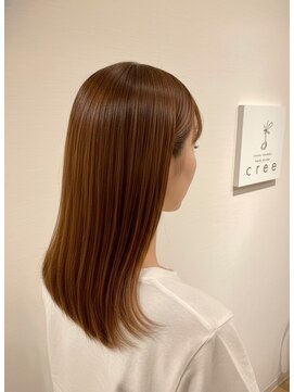 クリー(cree) cree美フォルムカット×髪質改善ヘアエステ【馬出髪質改善】