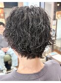 ラフでも決まるパーマ