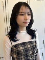 エレノア 京橋(Eleanor) 小顔見え顔まわりレイヤー×透明感カラー