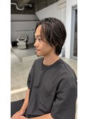 ウルフカット　ハッシュカット　ハイライト　ショーカット