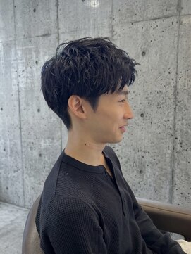 フィッティ 横須賀中央店(fiti) スパイキーショート　ツイストスパイラル　メンズ　メンズパーマ