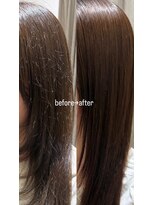 ホワイト(White) 髪質改善ストレート