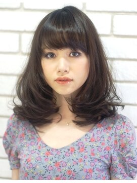 ソナー(SONAR) ☆ナチュふわミディアムボブ☆