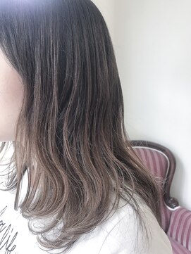 ヘアーアンドアート ルミナ(HAIR&ART LUMINA) クリアベージュでバレイヤージュ【sasaki】