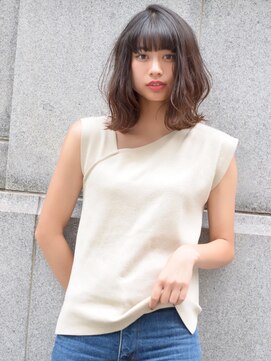 ロンド シャルム 吉祥寺(Lond charme) ロンド吉祥寺【千田大地】厚めバング無造作カール大人ボブ