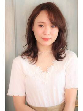 ソア 武蔵小杉(SOAR) 夏のイメチェンは耳かけ毛先パーマとフォギーベージュカラーで