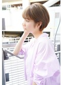 横顔がかわいい耳かけショート　N