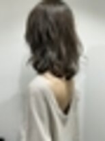 ネイヴィル オモテサンドウ(navile omotesando) ブリーチ無しオリーブグレージュ