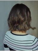 ラフウェーブボブ
