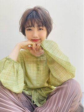 アメリ 新宿(Ameri) Ameri 大人かわいい丸みショート　【新宿】