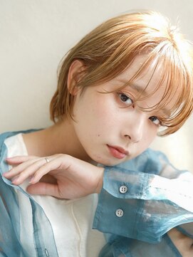 ラックスビー スカイ 大阪梅田店(LUXBE SKY) ナチュラルモードくびれボブ【LUXBE　大阪梅田店】