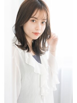 フレーム ヘア ルーム 天王寺駅前店(FRAME hair room) 【FRAME天王寺駅前/全席個室サロン】こなれ外ハネミディ
