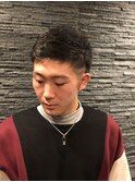ツーブロック×ショート