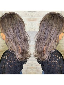 ルクスバイアフィナー(Luxo by Afinar) Afinarホワイトピンク/パープルカラー/アッシュパープル