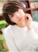 斜めバング前下がり小顔マッシュルームヘアc5川口20代30代40代