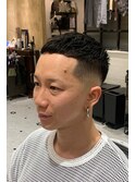【LUDLOW BLUNT】クロップヘア フェードカット バーバーヘア大阪