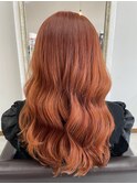オレンジカラー《美髪艶髪カラー》