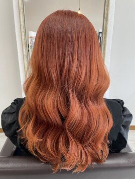 アンド(A&ND) オレンジカラー《美髪艶髪カラー》