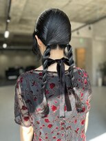 ネアー 新潟(NEER) ピタッとねじねじしたツインテール