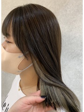 バズ(BUZZ) インナーカラー★アッシュグレー