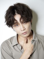 アルファ 新宿(alpha)&nbsp;フェザーパーマ/刈り上げセンターパート/サーフカール[新宿]