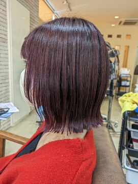 アルファ 波崎店 ミディアム ボブ 外ハネ ￥16390～