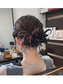 お団子アレンジ