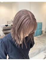 ヲタク(wotaku.)&nbsp;ラベンダーラベンダーベージュミルクティー透明感カラーブリーチ