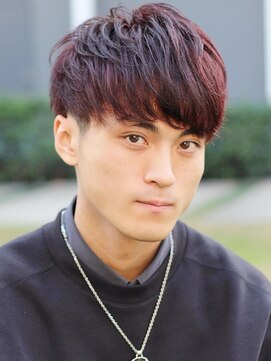 ポルテオム(PORTE HOMME) ワインレッドマッシュブリーチなし