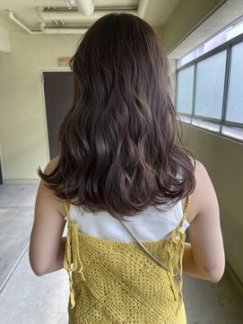 ローレン(LOREN) 透明感髪質改善ベージュダブルカラーミルクティーグレージュ