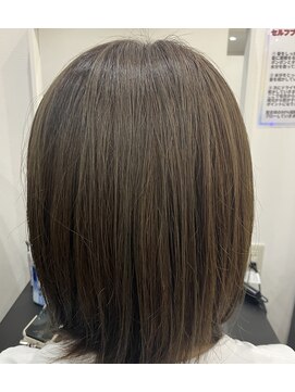 ビーズカラーイオン 酒田南店 秋もくすみカラー♪ブルーアッシュ10トーン/9