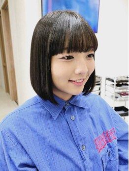 メタ(META)の写真/メタの縮毛矯正は髪質改善に特化/艶々ストレートな仕上がりに/金髪＆ブリーチ毛もお任せ下さい♪