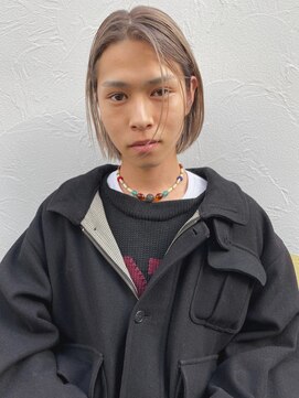 ルーム(Loom.) メンズボブ　ニュアンスベージュ