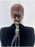 ロングおくれ毛美髪前髪カット顔周りレイヤー_ba548811