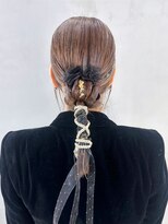 アルバム 銀座(ALBUM GINZA) ロングおくれ毛美髪前髪カット顔周りレイヤー_ba548811