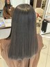 カット+ダメージレス縮毛矯正+潤いトリートメント　16980