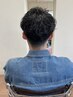【メンズ歓迎】カット＋パーマ＋眉カット