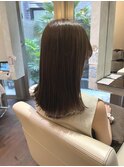 くすみ透明感カラー