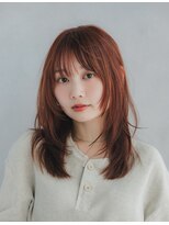 アンアミ オモテサンドウ(Un ami omotesando)&nbsp;【Unami】レイヤーカット/ミディアムヘア/小顔ミディアム