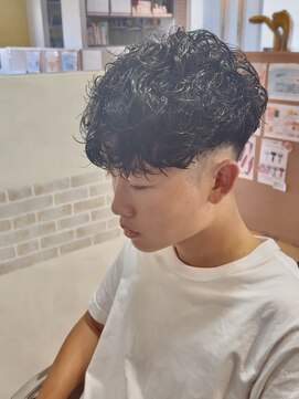 ヘアースペースブルーム プリュス 石橋店(HAIR SPACE BLOOM plus) 石橋/メンズカット/メンズパーマ/スペインカール/ラルフカール