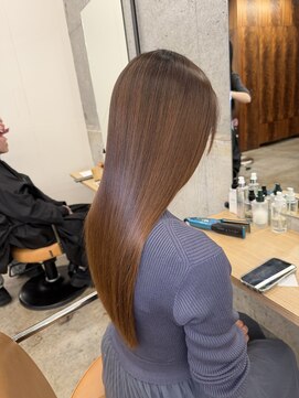 マジコ 表参道(Magico) Ribbon Straight×艶感美容液care【表参道/縮毛矯正】