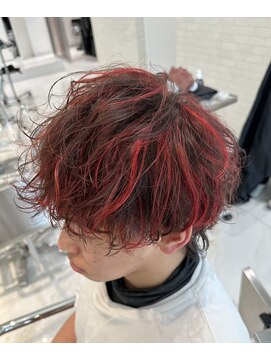 ヘアーアンドメイク ニューヨークニューヨーク 姫路店(Hair&Make NYNY) レッドハイライト