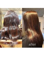 髪質改善と縮毛矯正の専門店 サンティエ(scintiller)&nbsp;髪質改善/縮毛矯正/美髪/艶髪/弱酸性縮毛矯正/美髪ストレート