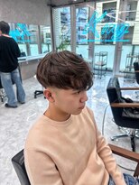 メンズサロン キング 高槻店(Men’s salon K!ng)&nbsp;メンズカット/ブリーチ/ニュアンスパーマ/メンズハイライト/眉毛
