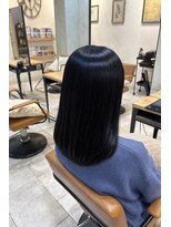 ラボヌールヘアーグレース 門前仲町店(La Bonheur hair grace) ブルー/ネイビー/ダークブルー/ダークシルバー