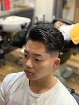 バーバーブロス(BAR BER bro's)&nbsp;ナチュラルオールバック！/浦安/床屋/バーバー